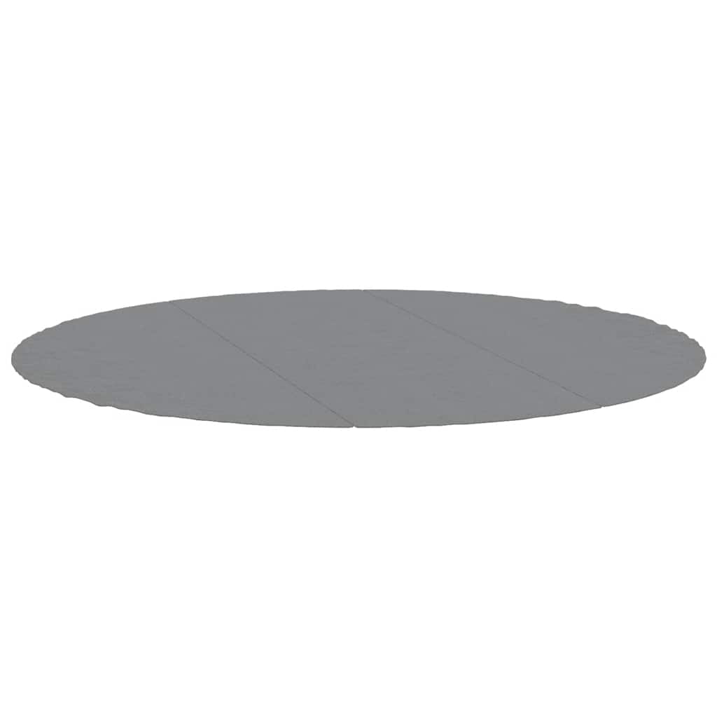 vidaXL Pool Ground Sheet Ø 396 cm (1 mm) Non-woven Fabric Light Grey 2