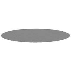 vidaXL Pool Ground Sheet Ø 458 cm (1 mm) Non-woven Fabric Light Grey 2