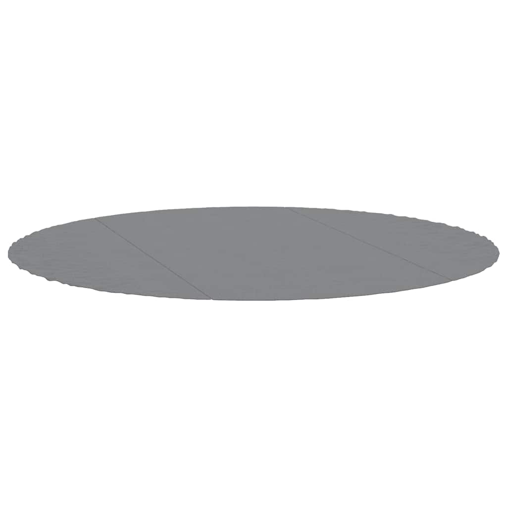 Pool Ground Cloth Polyester Geotextile Light grey Ø 306 cm 2 mm