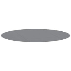 Pool Ground Cloth Polyester Geotextile Light grey Ø 306 cm 2 mm