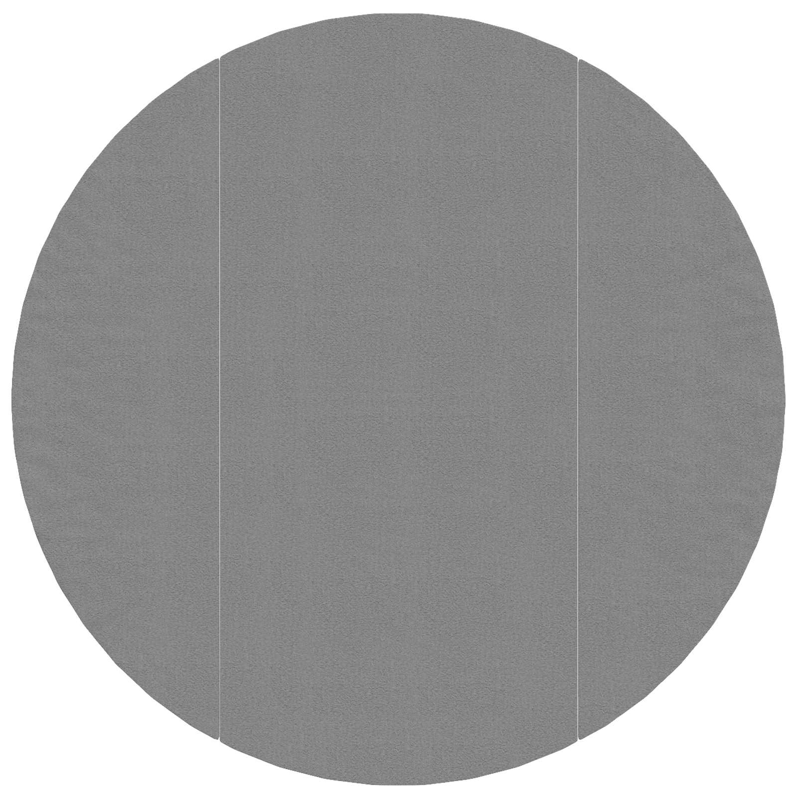 vidaXL Pool Ground Sheet Ø 306 cm (2 mm) Non-woven Fabric Light Grey 2