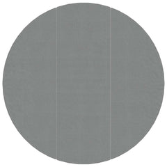 Pool Ground Cloth Polyester Geotextile Light grey Ø 396 cm 2 mm