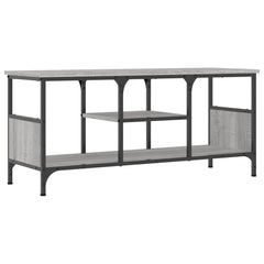 vidaXL TV Cabinet Grey Sonoma 100x35x45 cm Engineered Wood&Iron 2