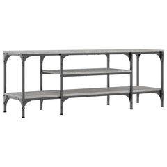 vidaXL TV Cabinet Grey Sonoma 121x35x45 cm Engineered Wood&Iron 2