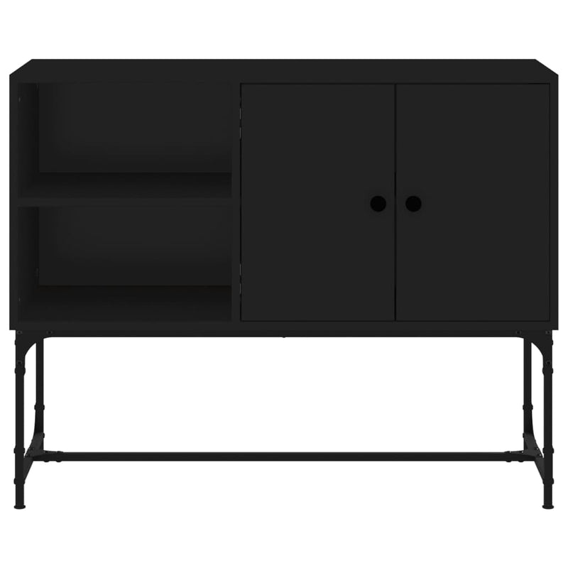 Sideboard Black 100x40x79.5 cm Engineered Wood