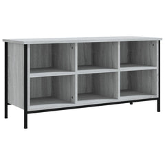 vidaXL Shoe Cabinet Grey Sonoma Holds up to 6 pairs of shoes 2
