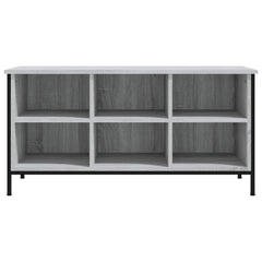 vidaXL Shoe Cabinet Grey Sonoma Holds up to 6 pairs of shoes 4