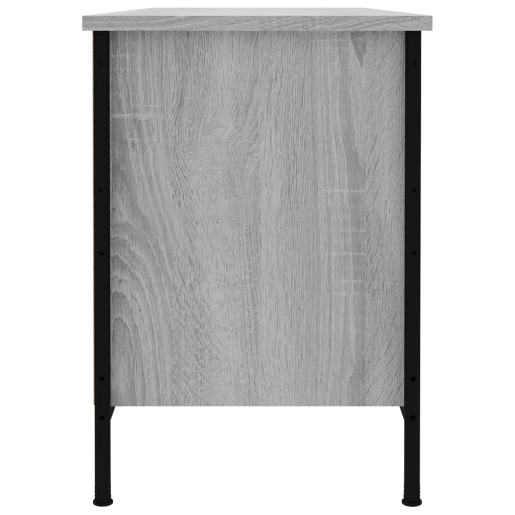 vidaXL Shoe Cabinet Grey Sonoma Holds up to 6 pairs of shoes 5