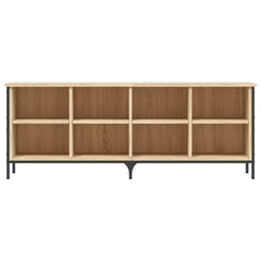 vidaXL Shoe Cabinet Sonoma Oak Stores up to 8 pairs of shoes 4