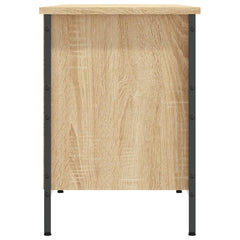 vidaXL Shoe Cabinet Sonoma Oak Stores up to 8 pairs of shoes 5