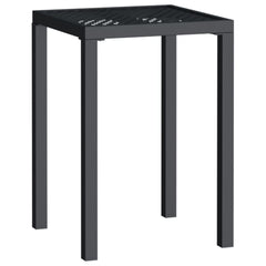 vidaXL Garden Table Anthracite 50x50x72 cm Steel 2
