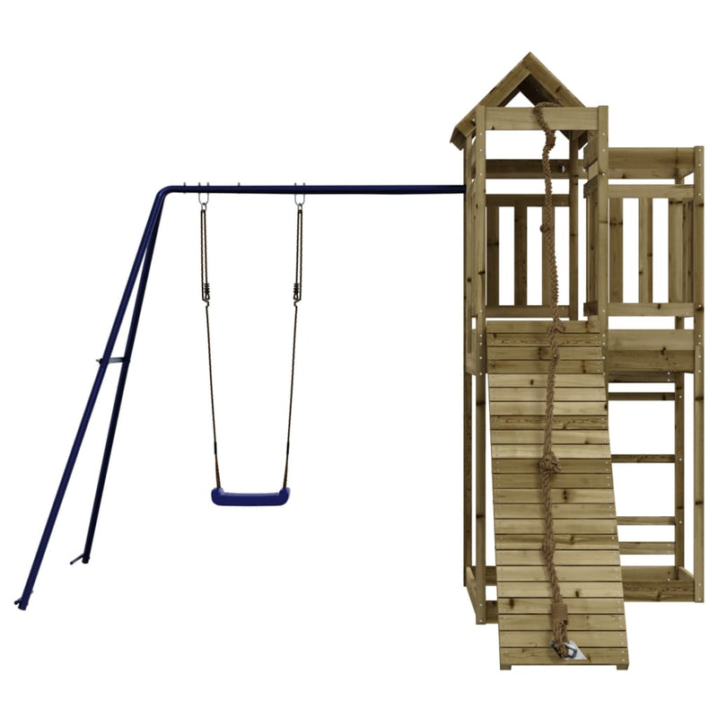 Outdoor Playset Impregnated Wood Pine