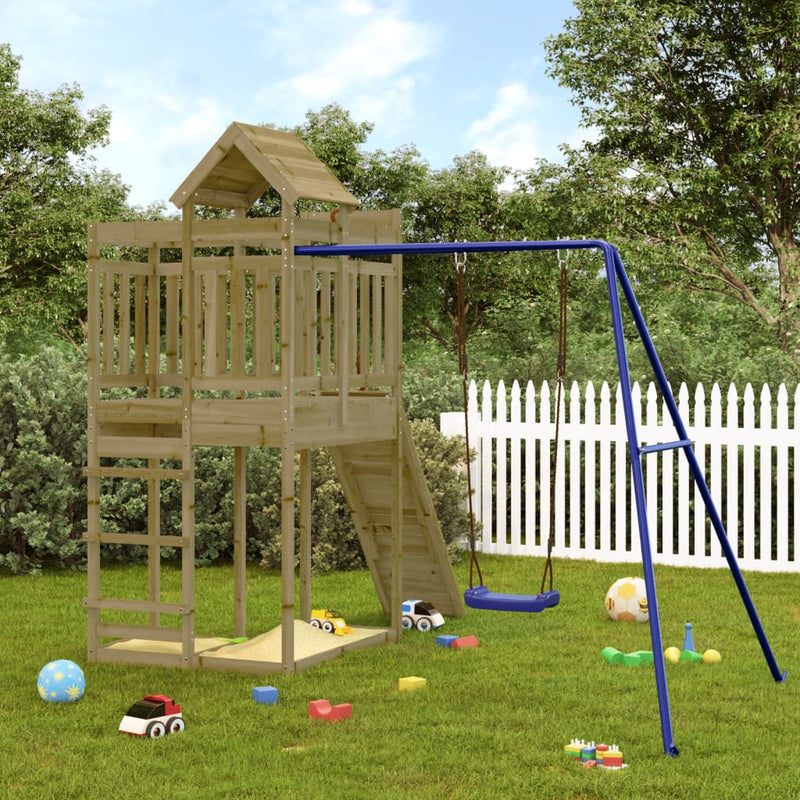 Outdoor Playset Impregnated Wood Pine