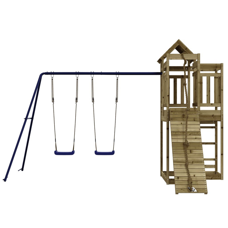 Outdoor Playset Impregnated Wood Pine