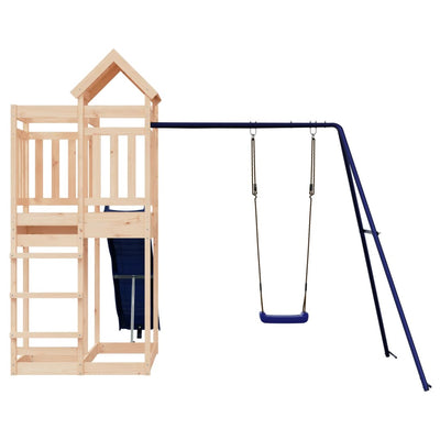 Outdoor Playset Solid Wood Pine