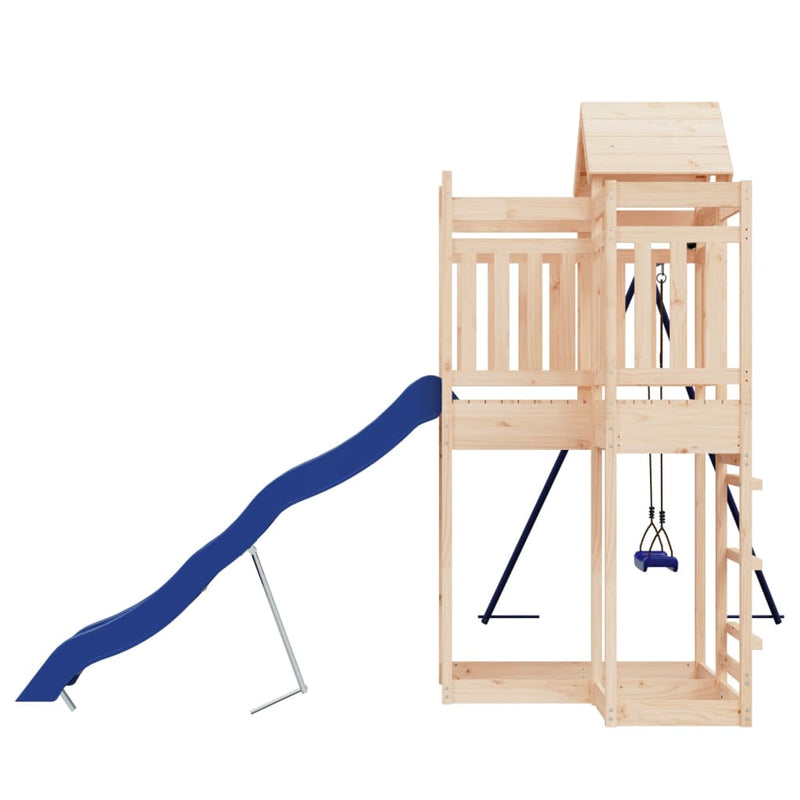 Outdoor Playset Solid Wood Pine