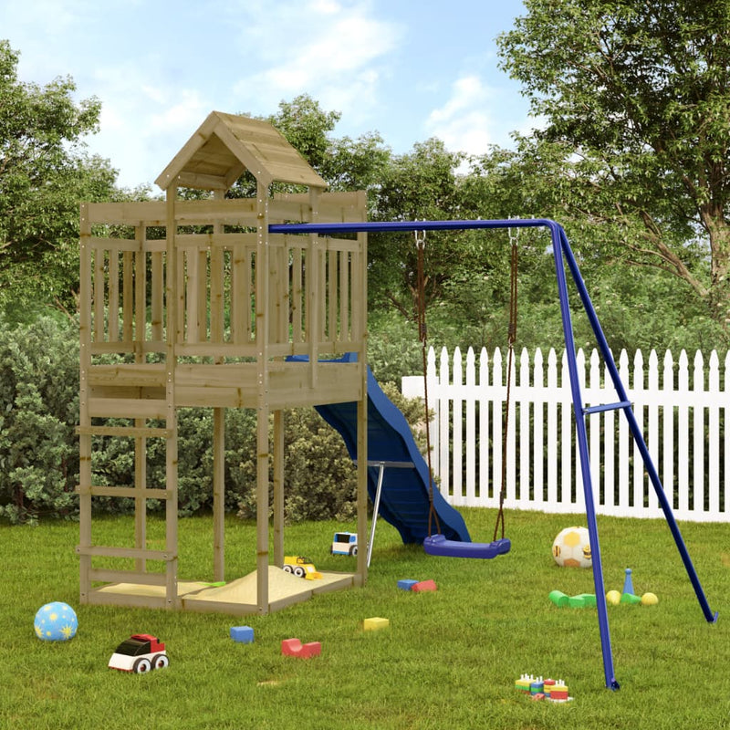 Outdoor Playset Impregnated Wood Pine