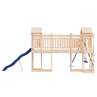 Outdoor Playset Solid Wood Pine