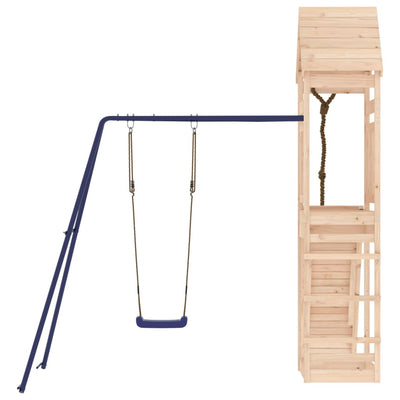 Outdoor Playset Solid Wood Pine