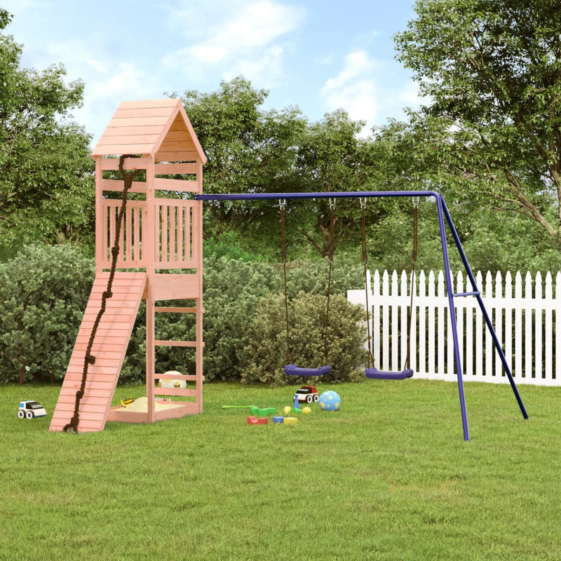 Outdoor Playset Solid Wood Douglas