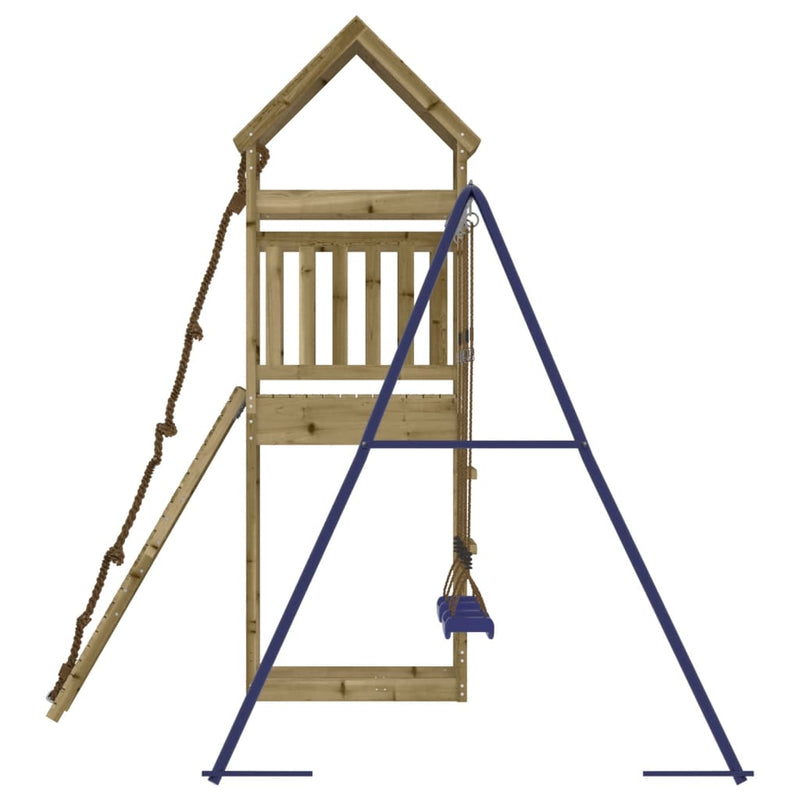 Outdoor Playset Impregnated Wood Pine