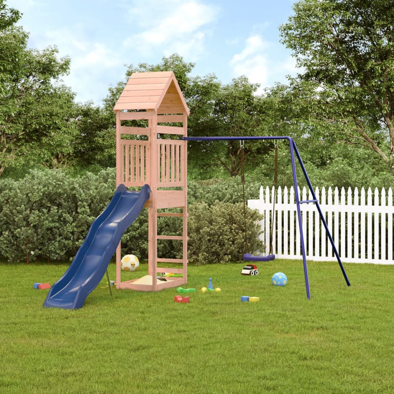 Outdoor Playset Solid Wood Douglas