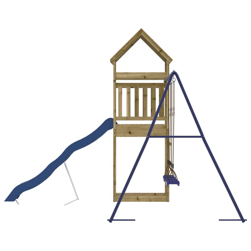 Outdoor Playset Impregnated Wood Pine