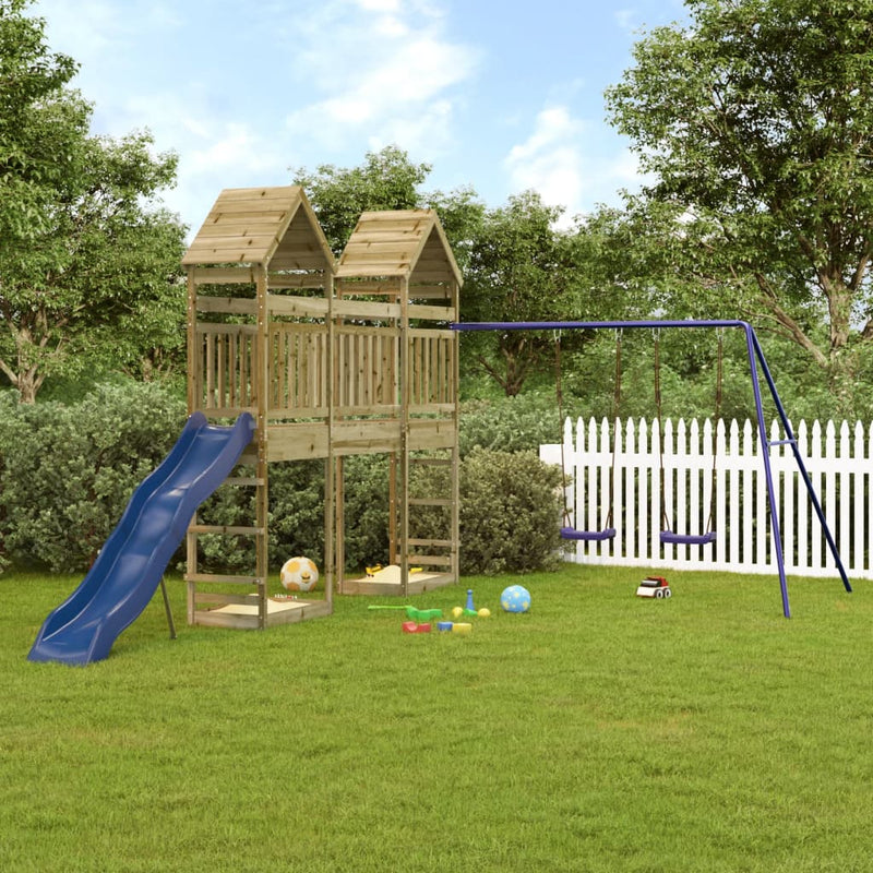 Outdoor Playset Impregnated Wood Pine