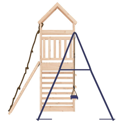 Outdoor Playset Solid Wood Pine