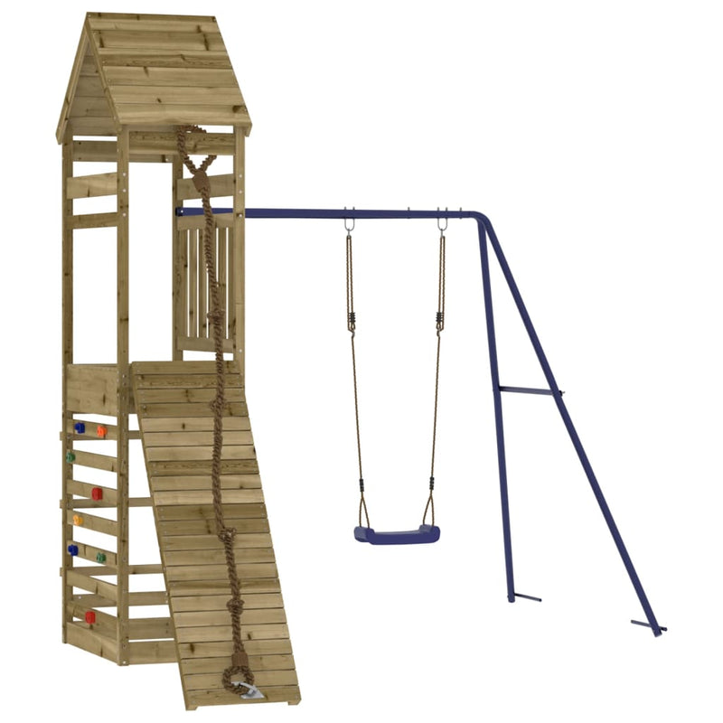 Outdoor Playset Impregnated Wood Pine