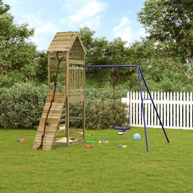 Outdoor Playset Impregnated Wood Pine