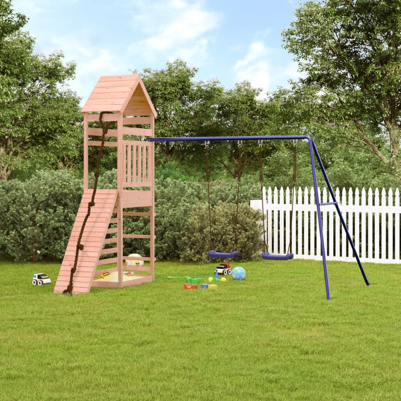 Outdoor Playset Solid Wood Douglas