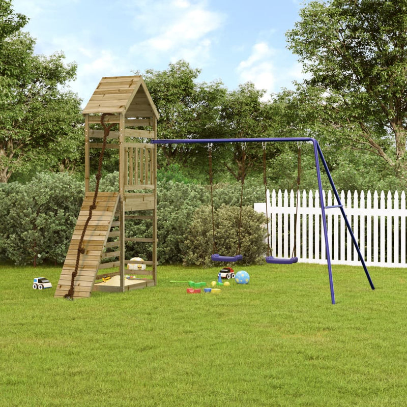 Outdoor Playset Impregnated Wood Pine