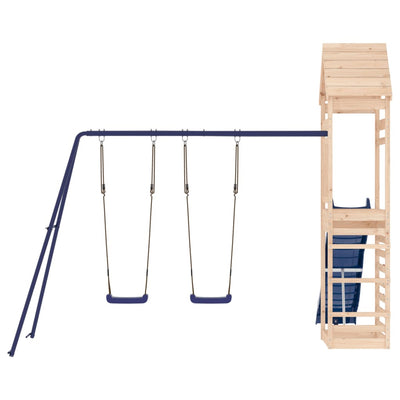 Outdoor Playset Solid Wood Pine