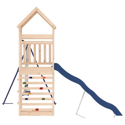 Outdoor Playset Solid Wood Pine