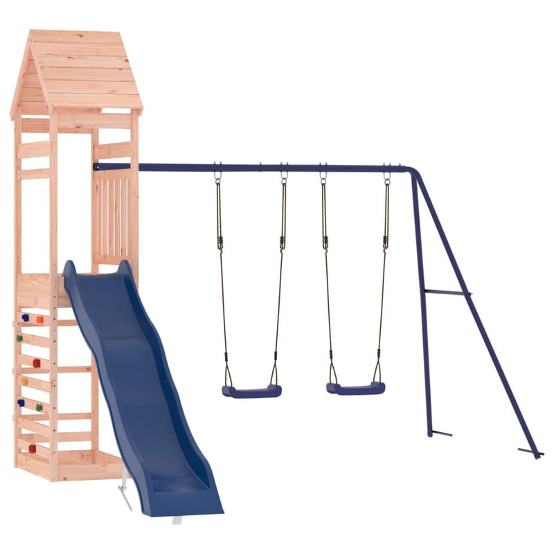 Outdoor Playset Solid Wood Douglas