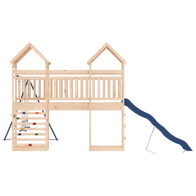 Outdoor Playset Solid Wood Pine