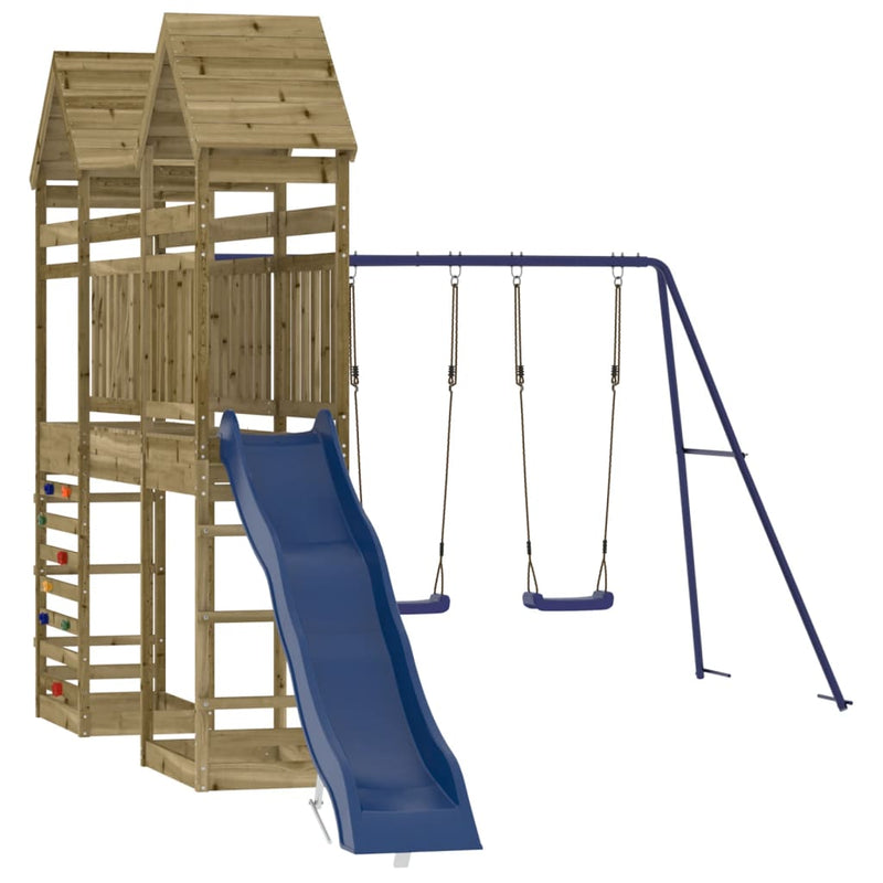 Outdoor Playset Impregnated Wood Pine