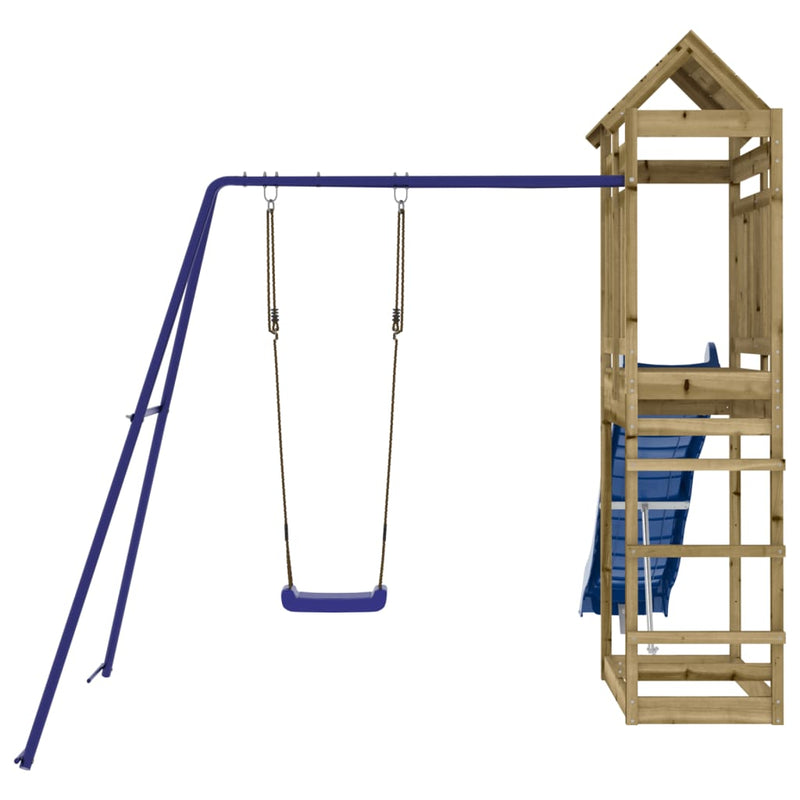 Outdoor Playset Impregnated Wood Pine