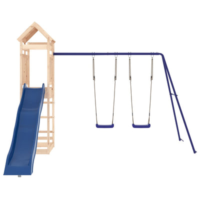 Outdoor Playset Solid Wood Pine