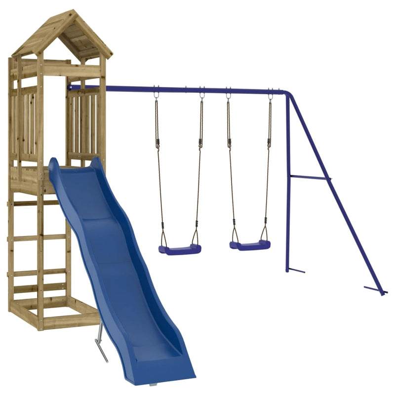 Outdoor Playset Impregnated Wood Pine