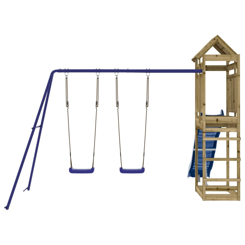 Outdoor Playset Impregnated Wood Pine