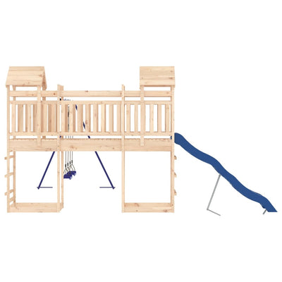 Outdoor Playset Solid Wood Pine