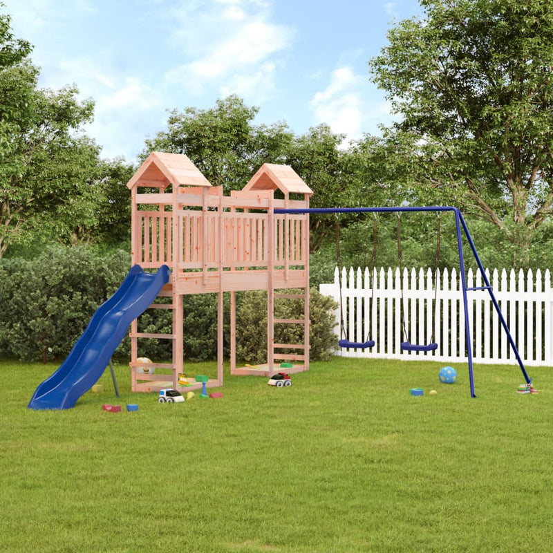 Outdoor Playset Solid Wood Douglas