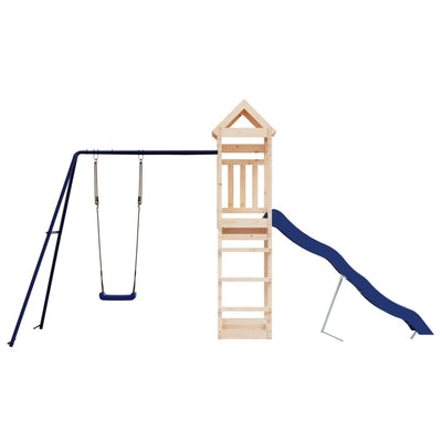 Outdoor Playset Solid Wood Pine