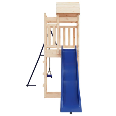 Outdoor Playset Solid Wood Pine