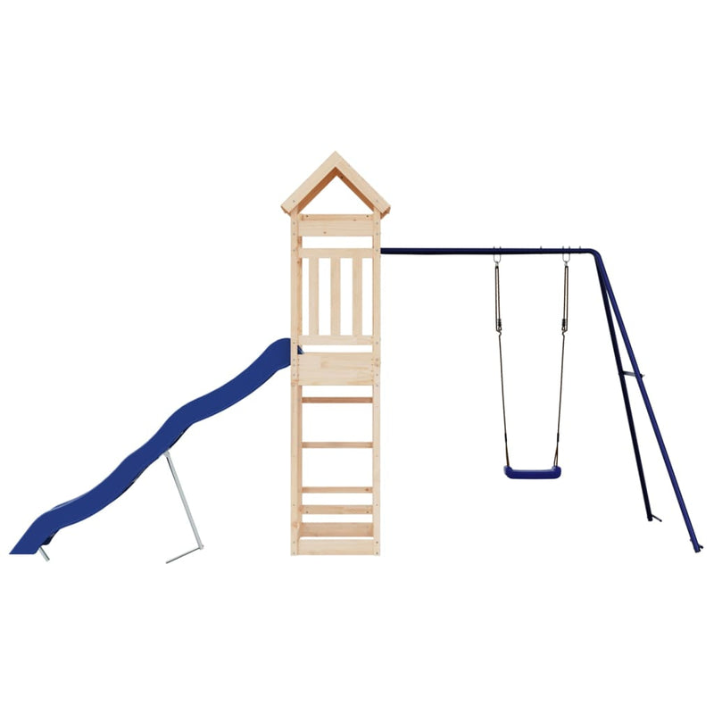 Outdoor Playset Solid Wood Pine