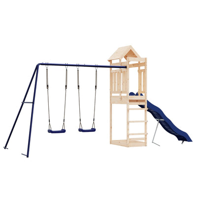 Outdoor Playset Solid Wood Pine