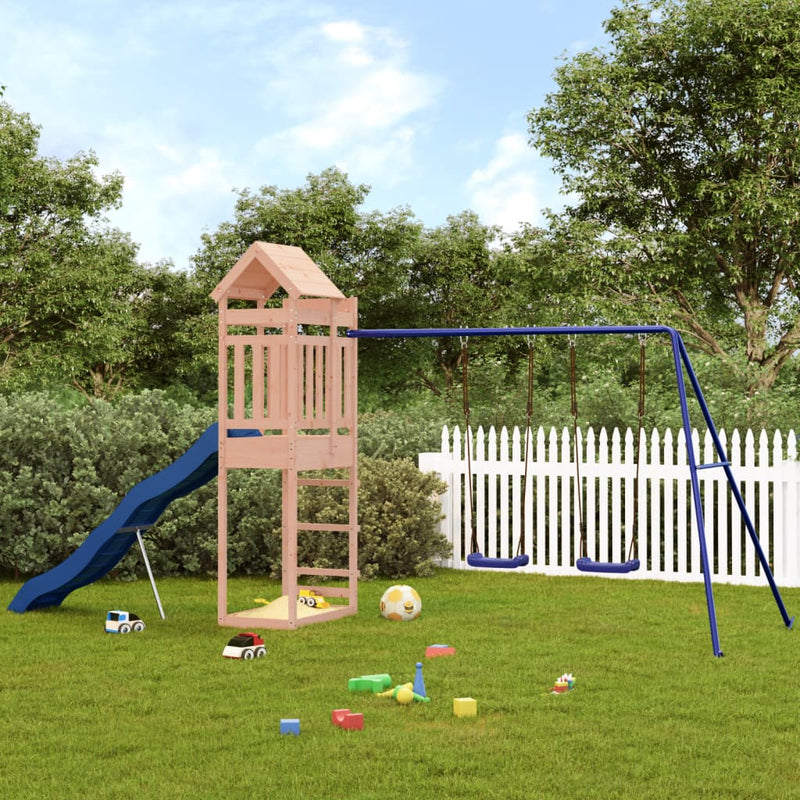 Outdoor Playset Solid Wood Douglas