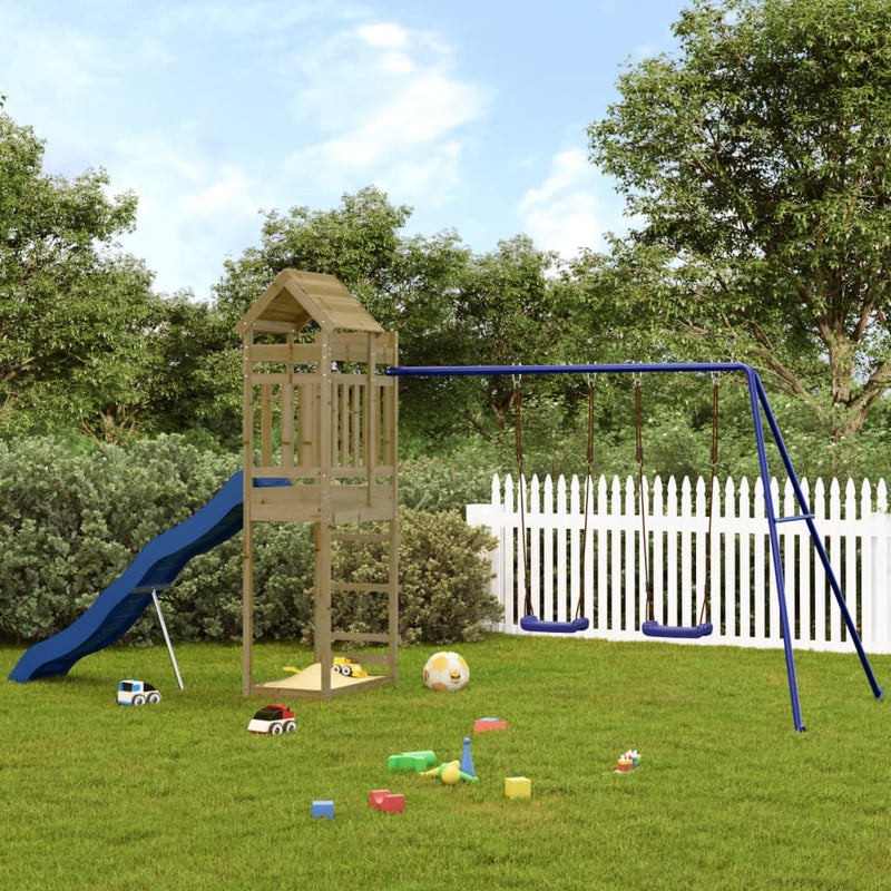 Outdoor Playset Impregnated Wood Pine